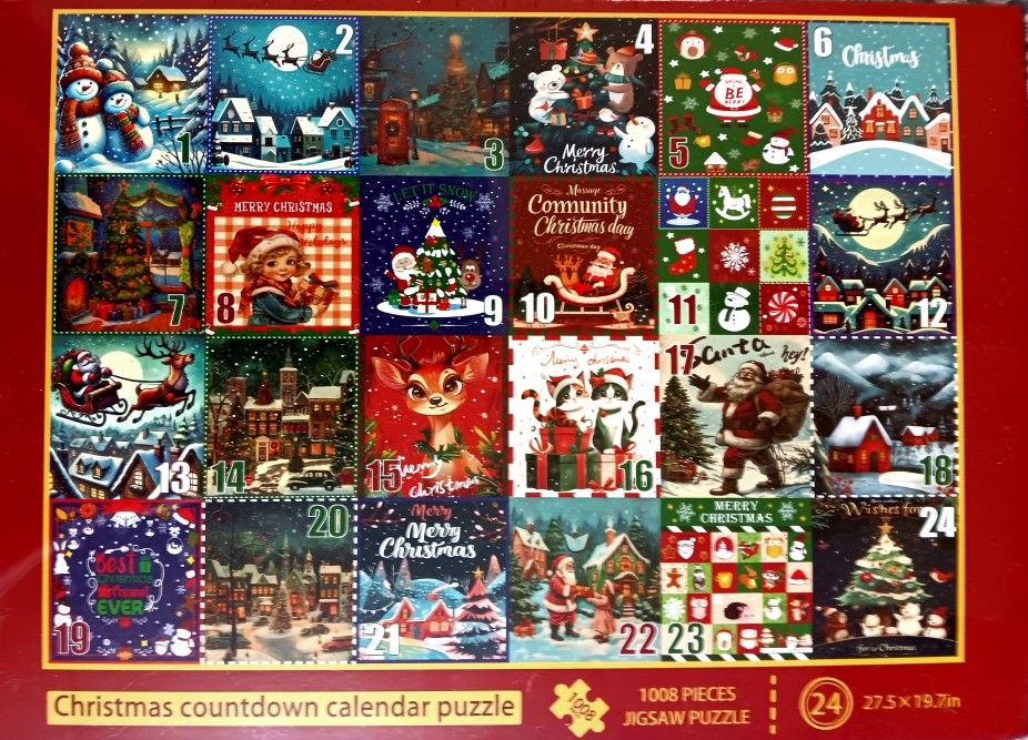 New CHRISTMAS PUZZLE 1000 PIECE
