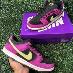 Sb Dunk Low Red Plum 