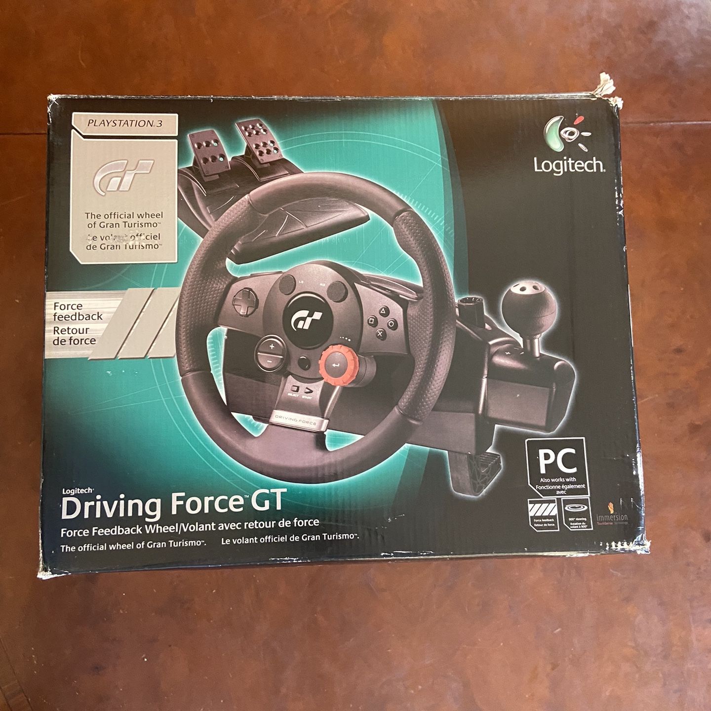 Logitech driving force gt usado