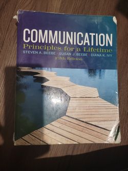 Communication Principles For A Life Time 5th Ed