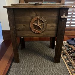 Antique Texas Ice Chest