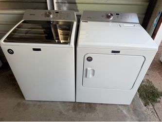 Maytag washer and Maytag electric dryer
