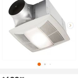 ✨️ Broan-NuTone w9864
QT Series 130 CFM Ceiling Bathroom Exhaust Fan with LED Light and Night Light AA33