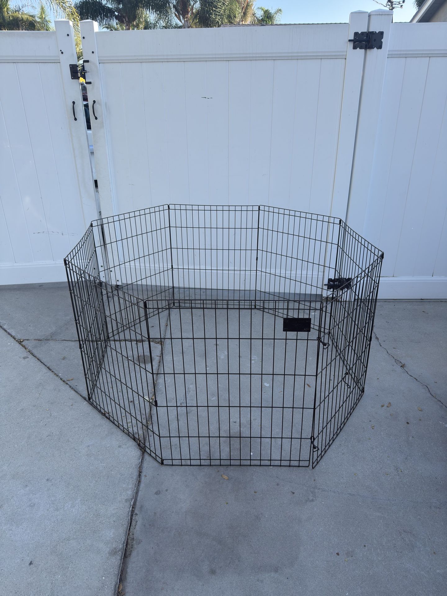 8-Panel Pet Dog Folding Exercise Pen