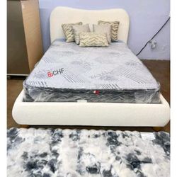 new trending style queen  / king size bed frame - mattress sold separately 