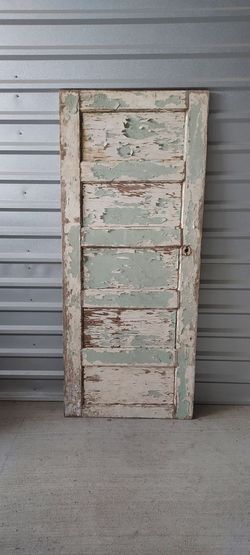Antique Rustic 5 Panel Door