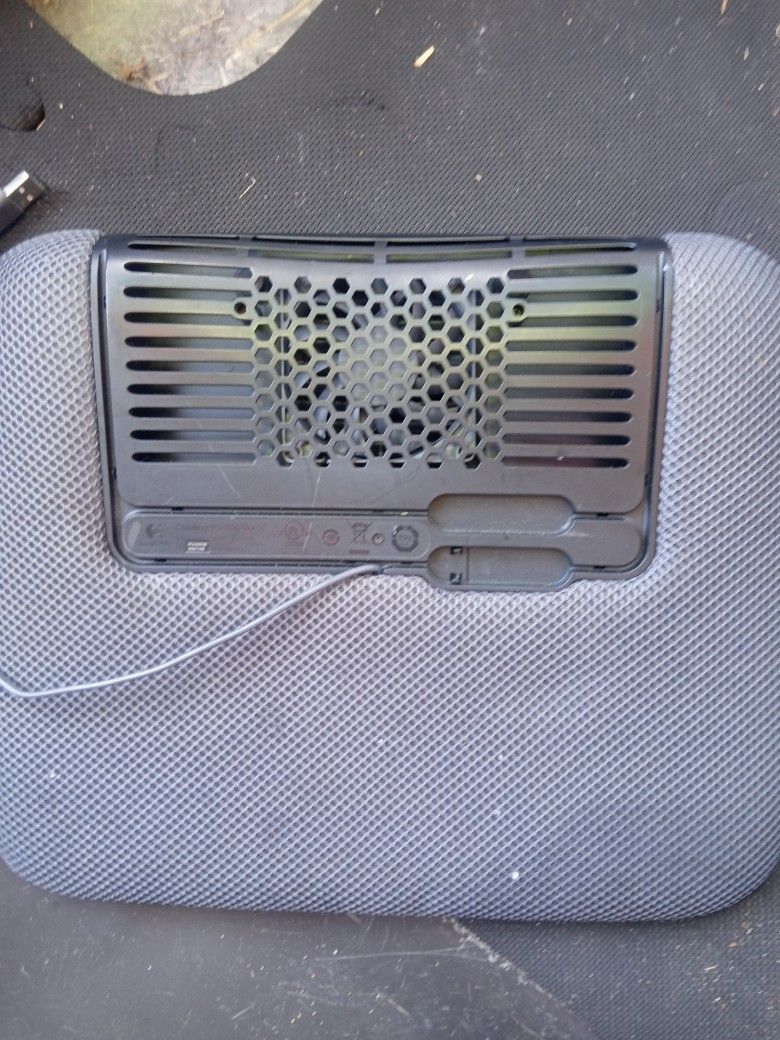 Logitech USB Powered Cooling Pad W/ Speakers
