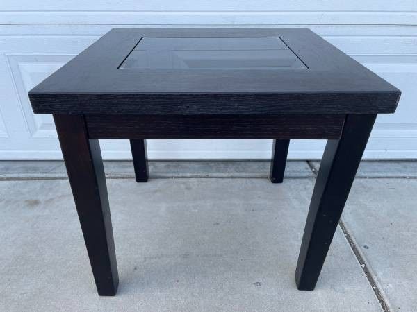 Black End Table