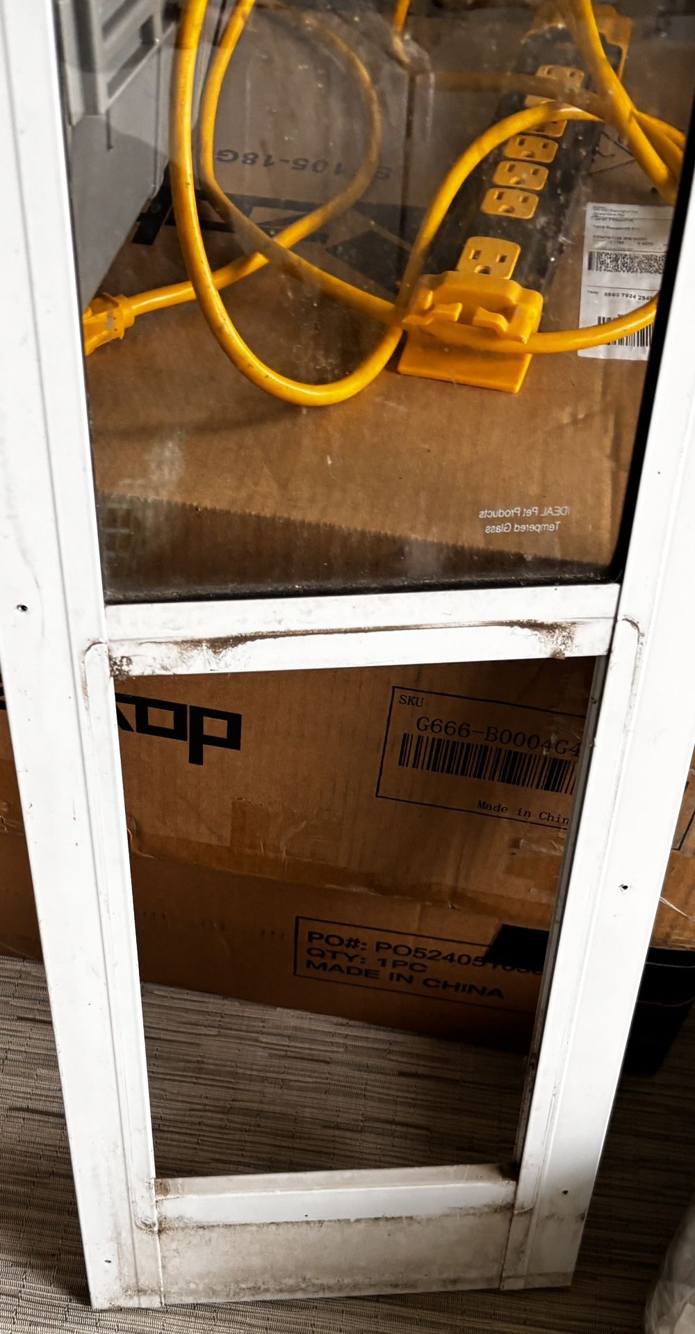 Pet Door For A Glass Sliding Door