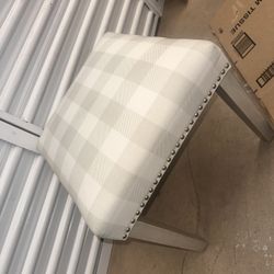 Studded Stool Ottoman 