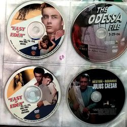 3 MOVIES, EAST OF EDIN, JULIUS CAESAR, ODESSA FILE