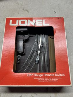 Lionel O27 Gauge Remote Switch
