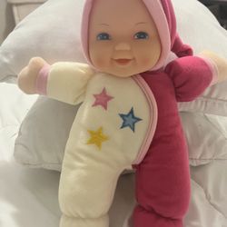 Plush baby doll