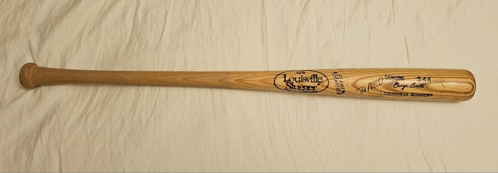 Louisville Slugger Autographed Bat
