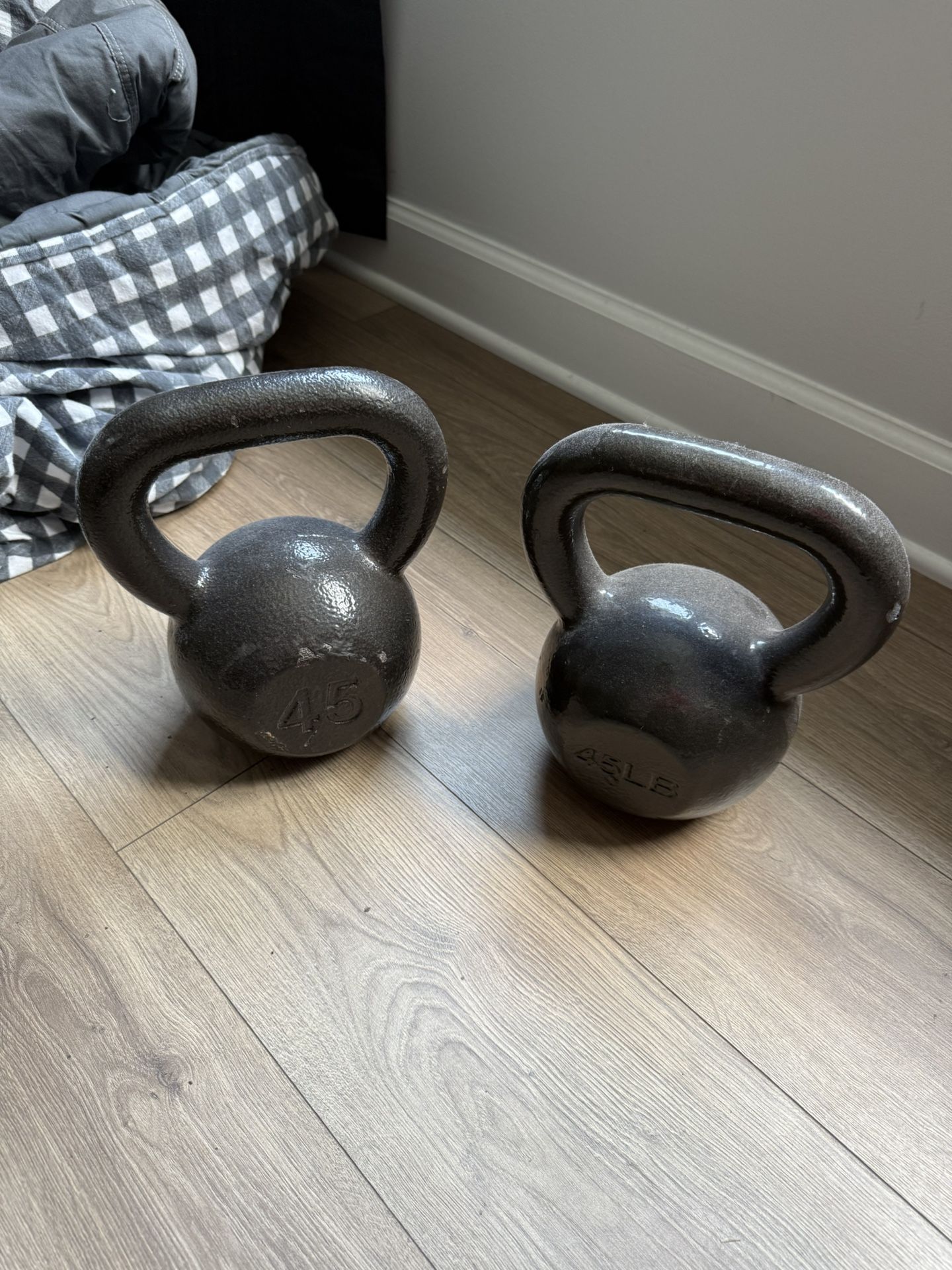 45 Lb Kettlebells