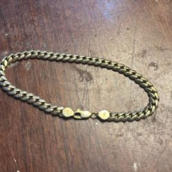 14k 25gram Miami Cuban Link Bracelet