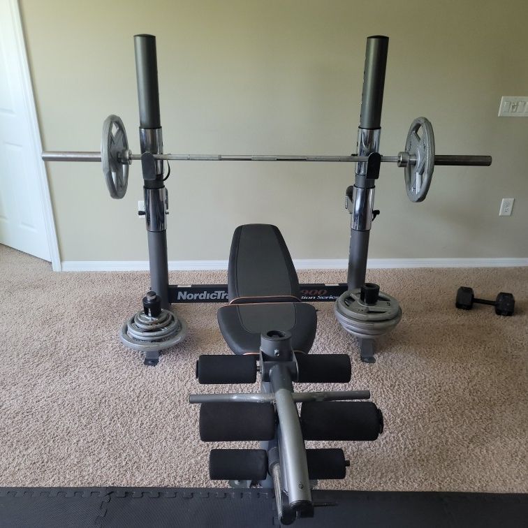 Nordictrack e6900 competition series weight bench hotsell
