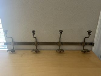 Duke Antique Brass Metal Wall Hooks