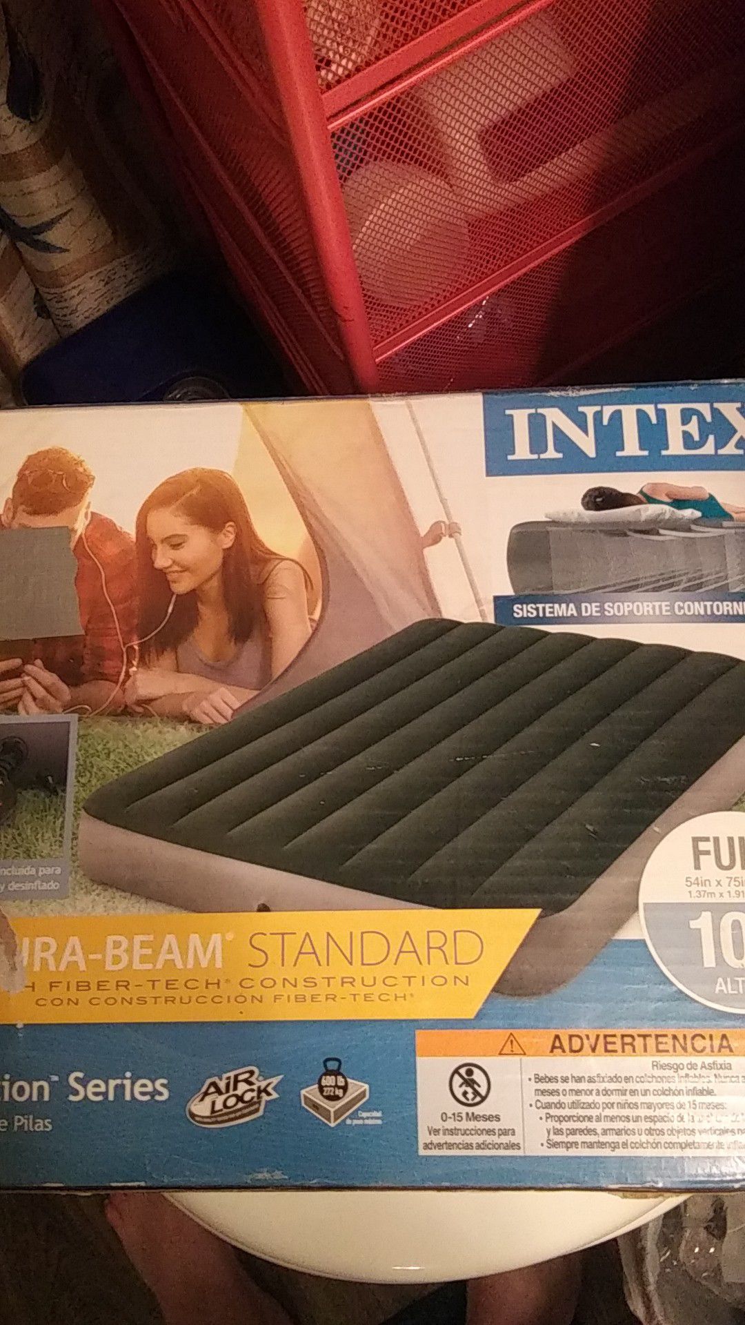 Intex Air mattress-full size