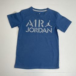 Nike boys Air Jordan Jumpman Blue T Shirt Youth small
