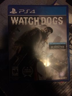 Watch dogs for PS4
