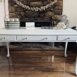 Beautiful Solid Wood Farmhouse Writing Desk 