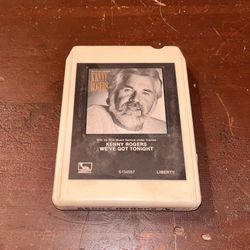 Kenny Rogers We Got Tonight 8 Track Tape 