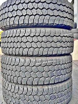 275/70/18 Goodyear 🌟🌟 Vendo un set de llantas con 80% de vida las 4 🌟🌟🤩