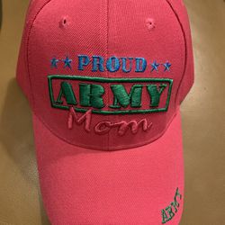 Proud Army Mom Cap.  Military veteran Hat