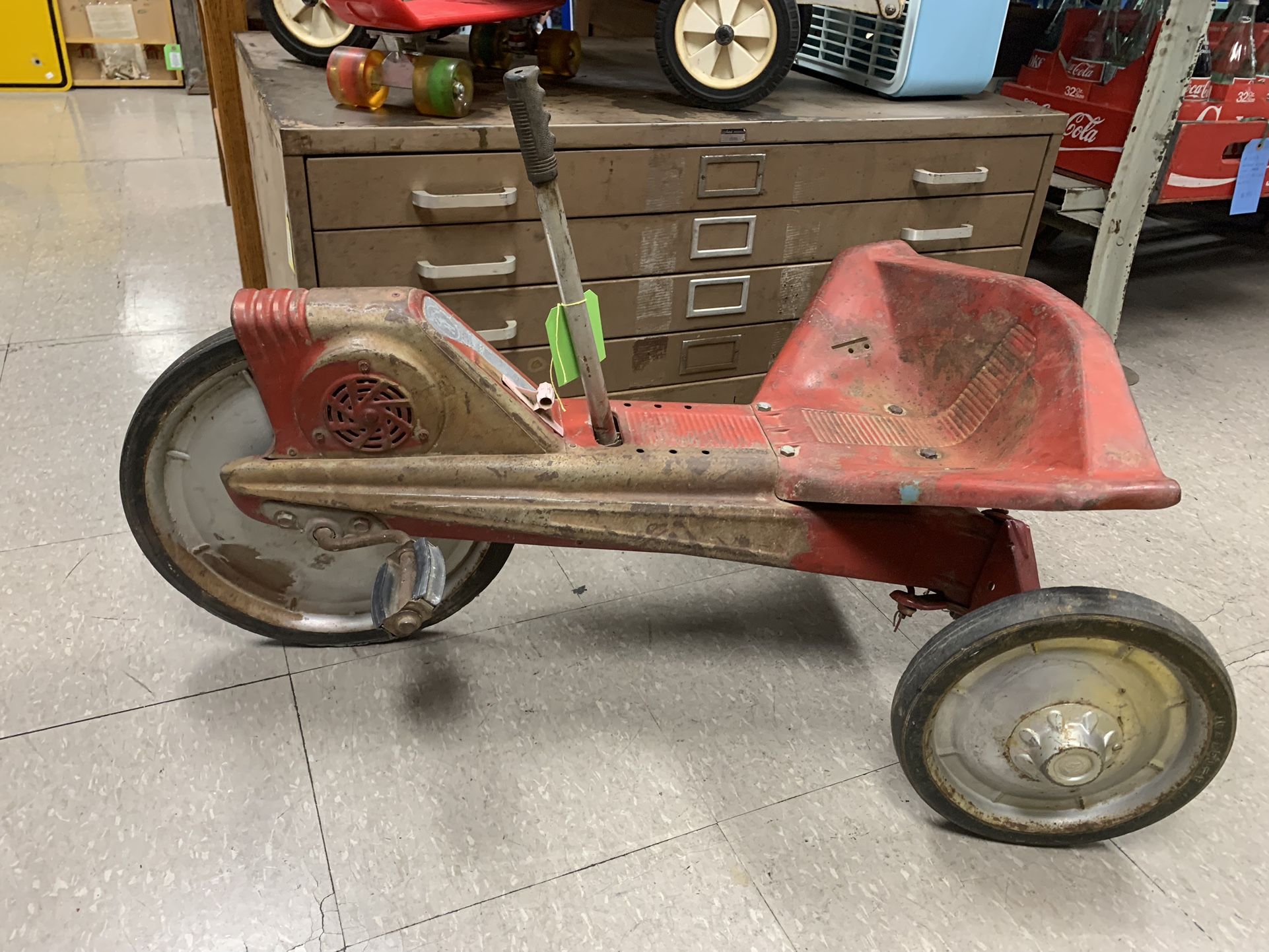 Antique VROOM X15 Pedal Car