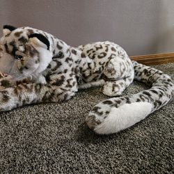 Stuffed Large Snow Leopard
