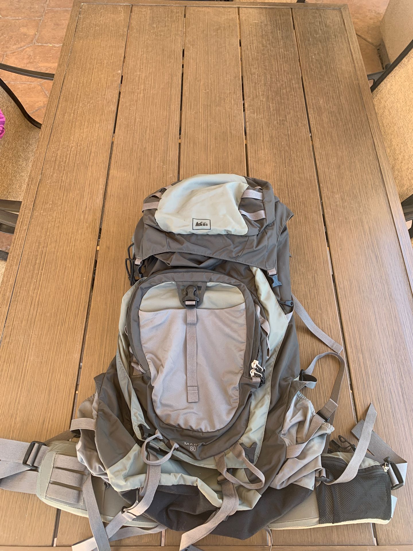 Big Rei hiking backpack