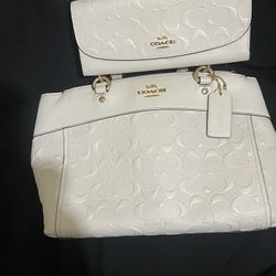 Coach  purse and clutch / NEW