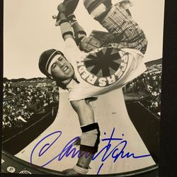 Christian Hosoi Autographed Signed Photo Tony Hawk Bones Brigade Vans Santa Cruz Skateboard