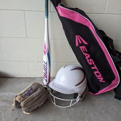 Easton Baseball Softball Bat Bag Mitt Helmet