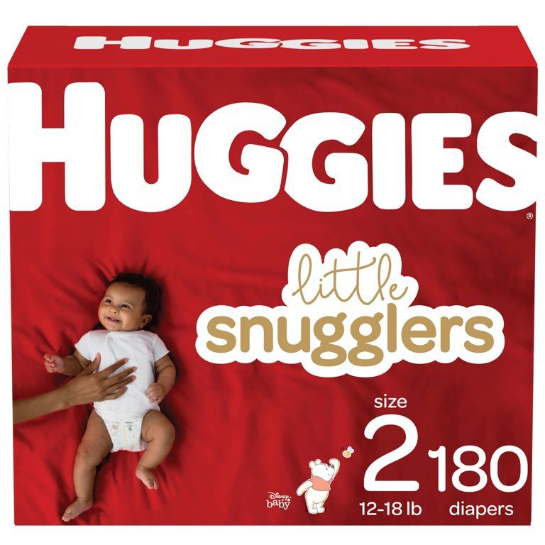 new huggies little snugglers size 2  (i only used a pictur from the internet because my closet has no room😂)
