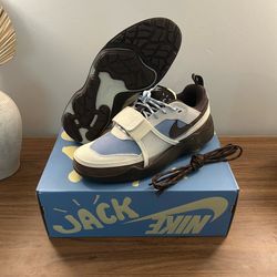 Travis Scott Nike Zoom Field Jaxx 'Leche Blue Size 9 Men
