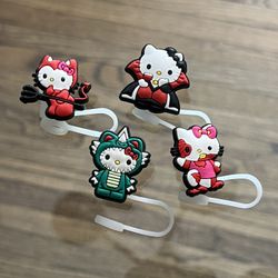 Hello Kitty Tumbler Straw Caps