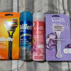 Guillette Razors And Shave Foam All For $20