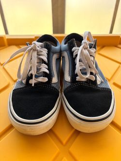Blue Vans Old Skool