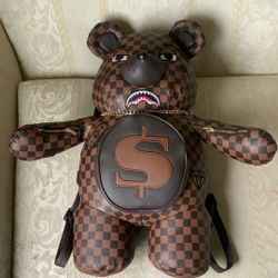 Limited Edition SprayGround Bear BackPack 