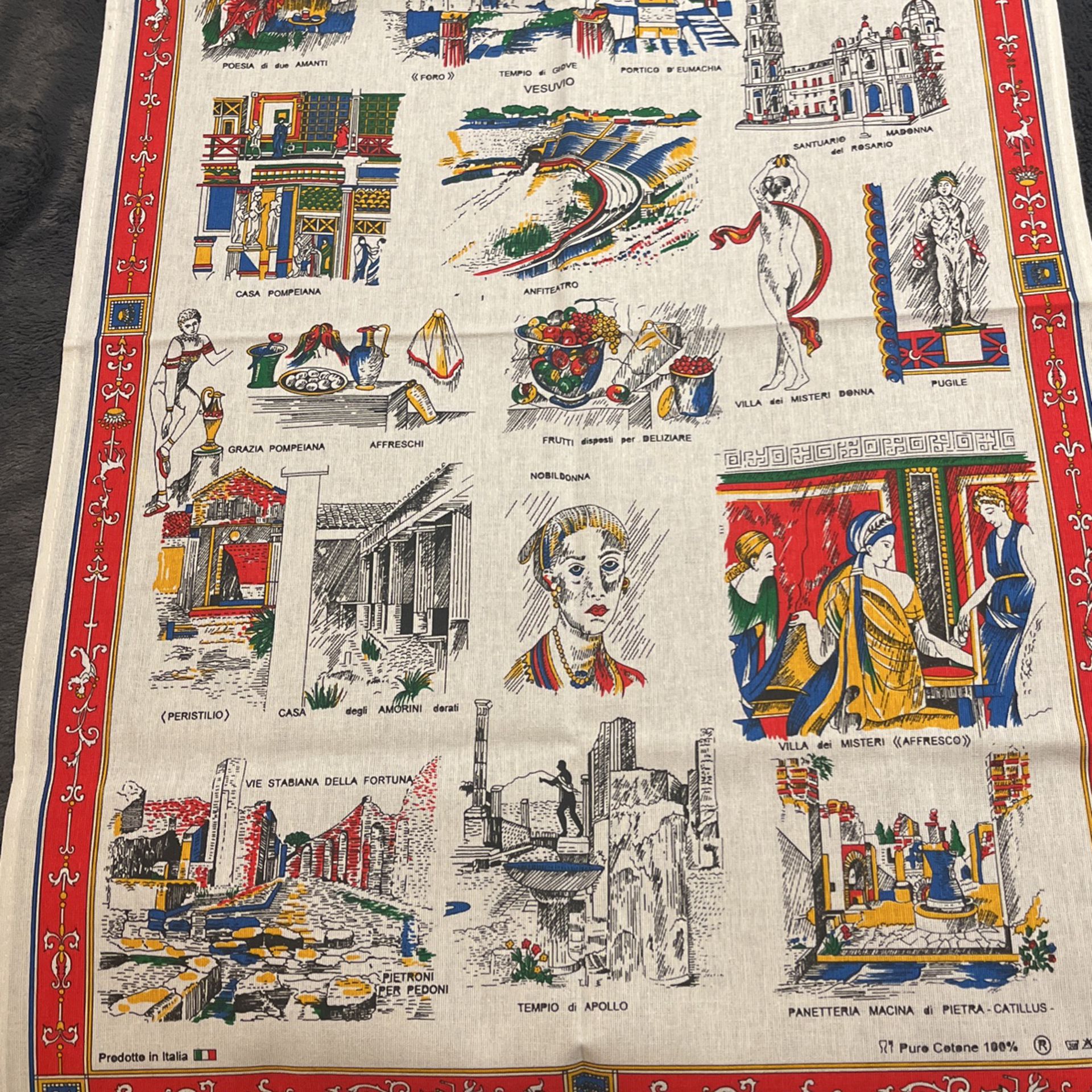 Tea Towels Are From All Over The World 