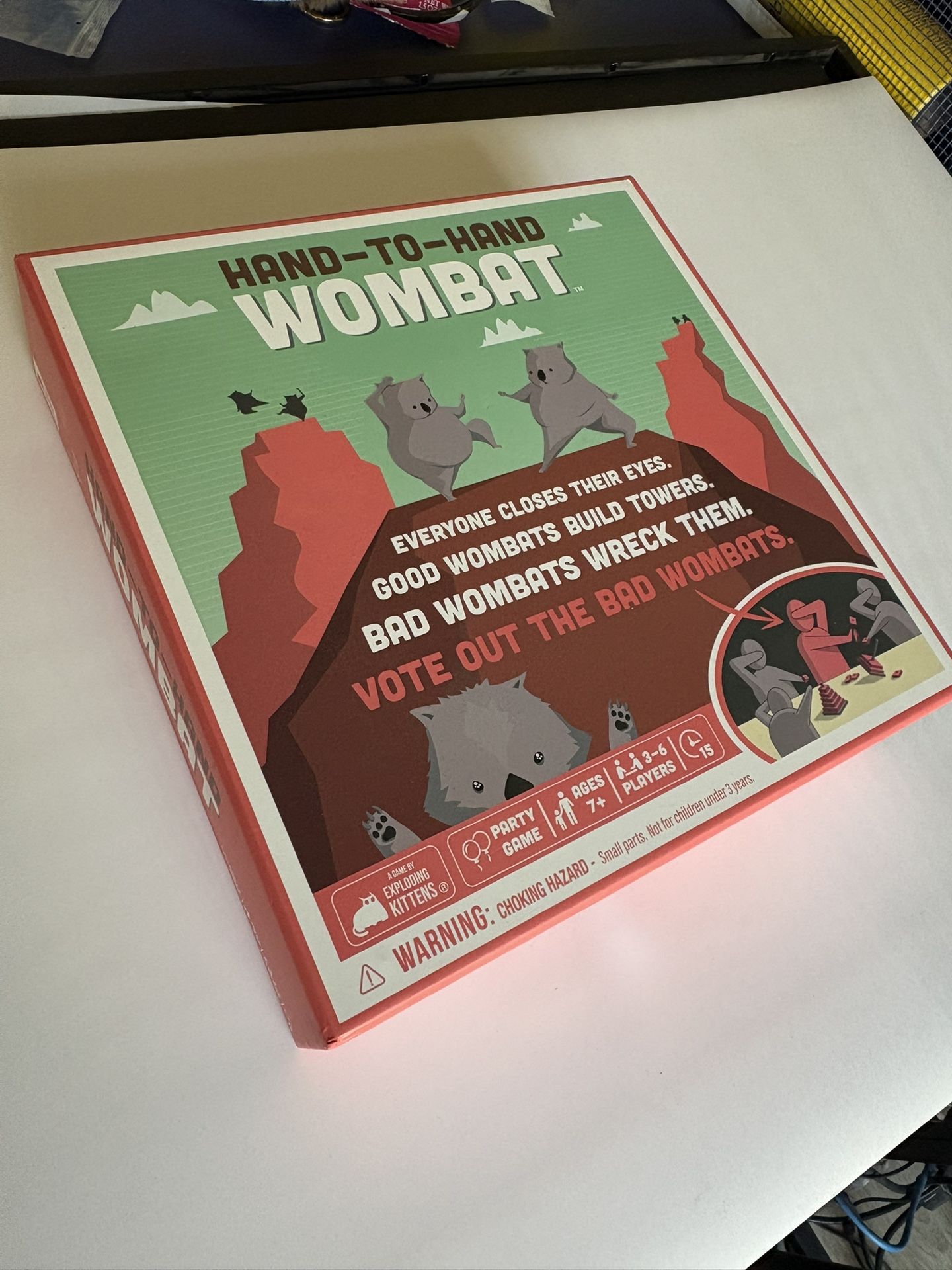 Hand To Hand Wombat Board Game