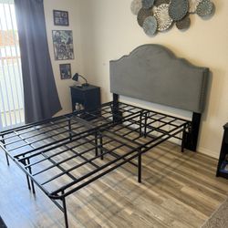 Purple Tall Bed Frame *QUEEN*