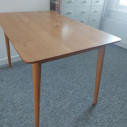 Wood Midcentury Dining Table