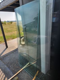 Shower glass