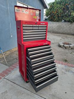 Craftsman tools box..H..58..W..27..D..18
