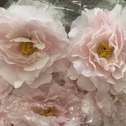 20 Pieces of Pink artificial Flowers For DIY Roses/peonies for Baby Shower, Bridal Shower, Wedding Centerpieces, Decoration, Birthday Decoration