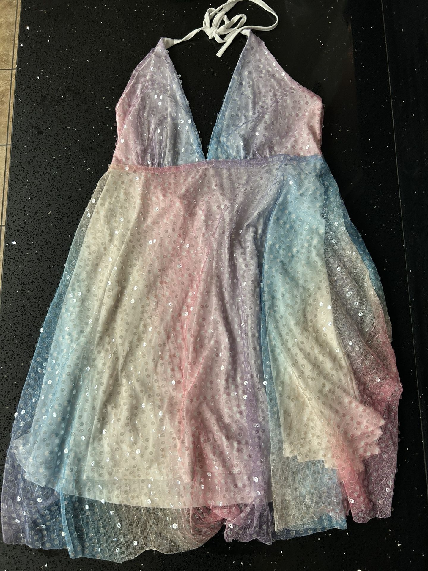 Sparkly Rainbow Dress π