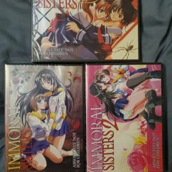 Immoral Sisters 1, 2, & 3 DVD